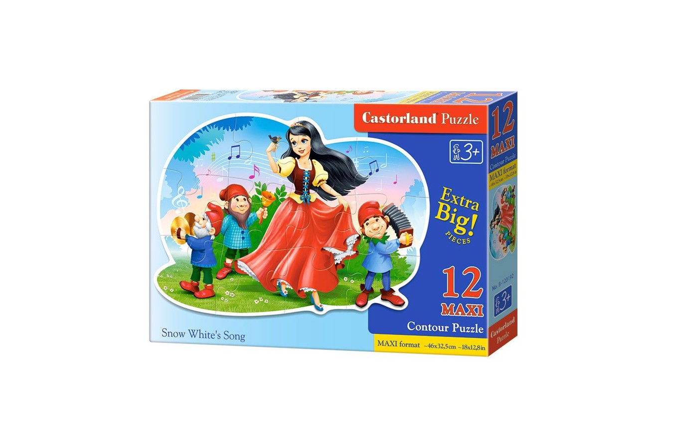Puzzle Castorland - Snow White Song, 12 piese MAXI