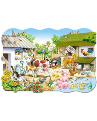Puzzle Castorland - Farm, 20 piese MAXI