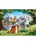 Puzzle Castorland - Princess and her Friend, 60 piese