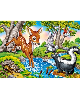 Puzzle Castorland - Forest Animals, 260 piese