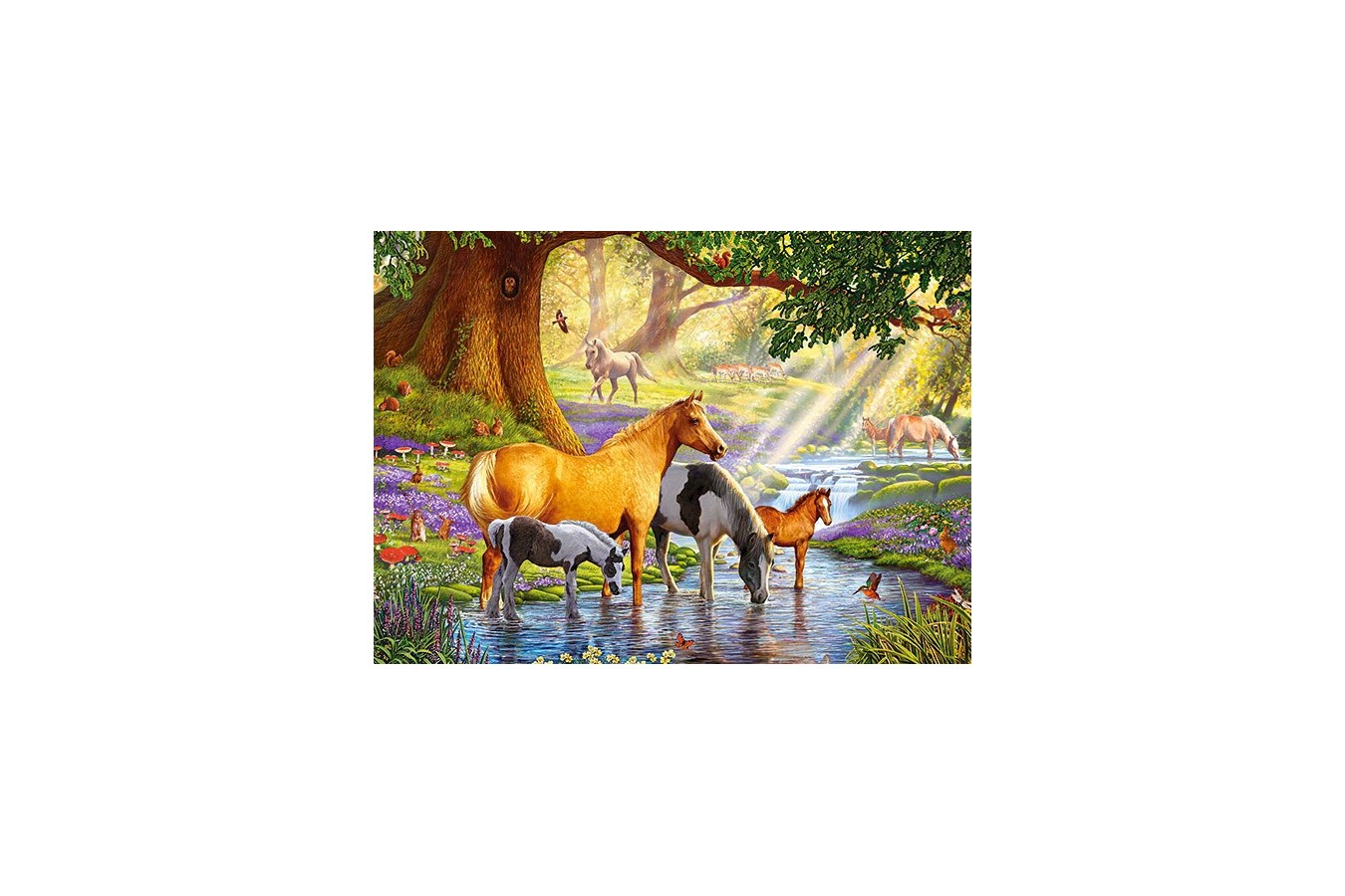 Puzzle Castorland - Horse by the stream, 300 piese