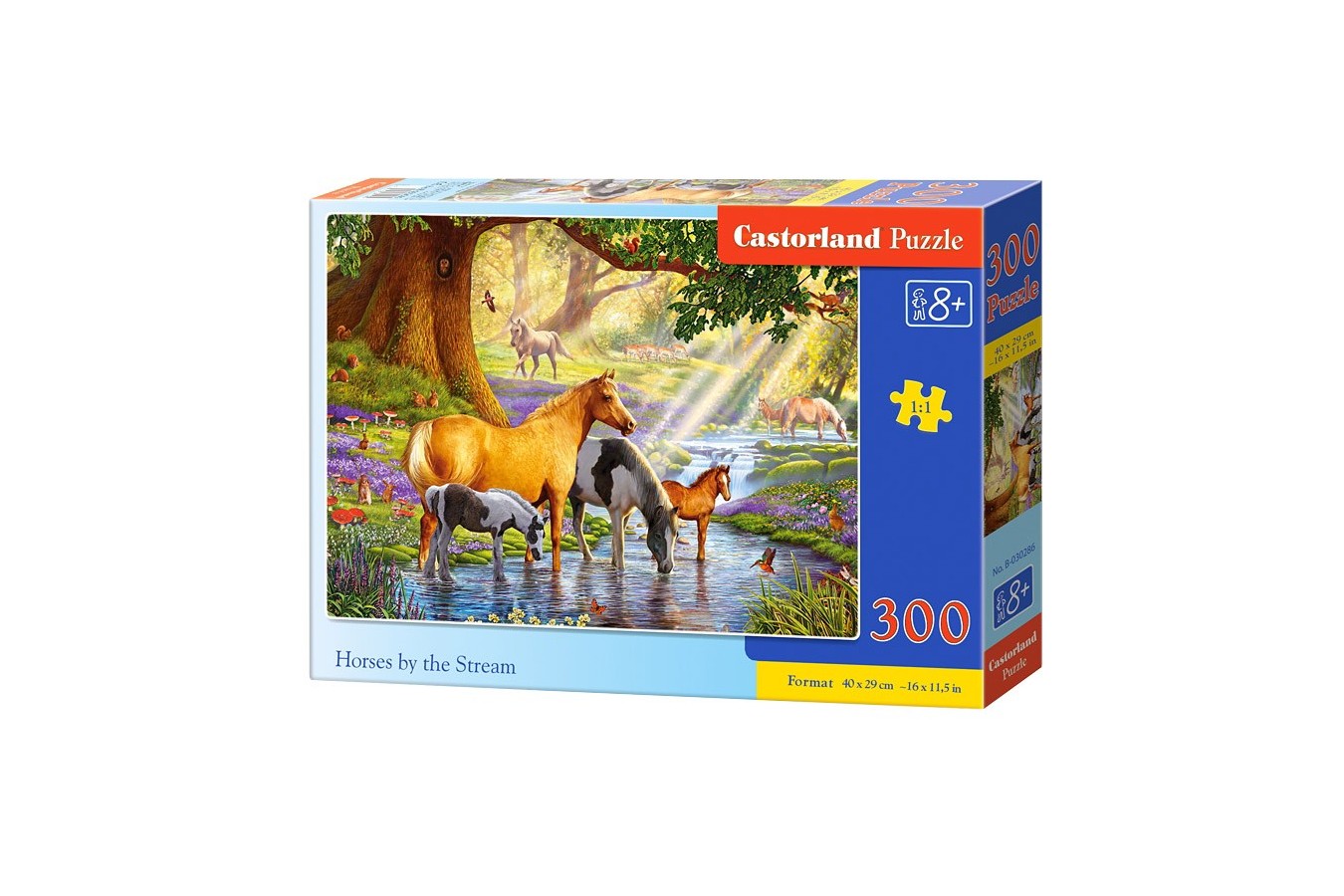 Puzzle Castorland - Horse by the stream, 300 piese