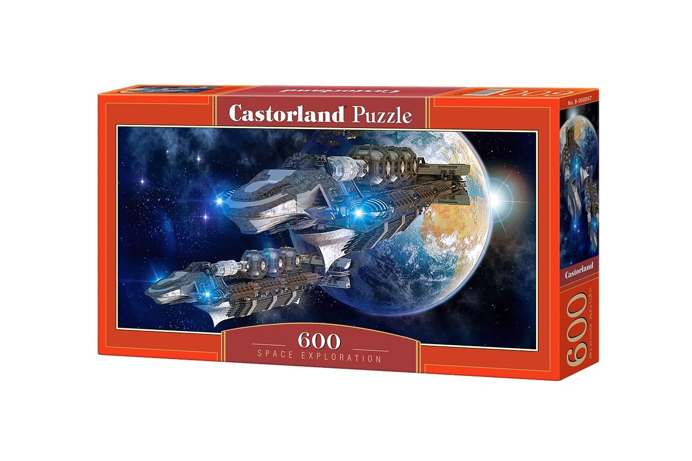 Puzzle Panoramic Castorland - Space Exploration, 600 piese