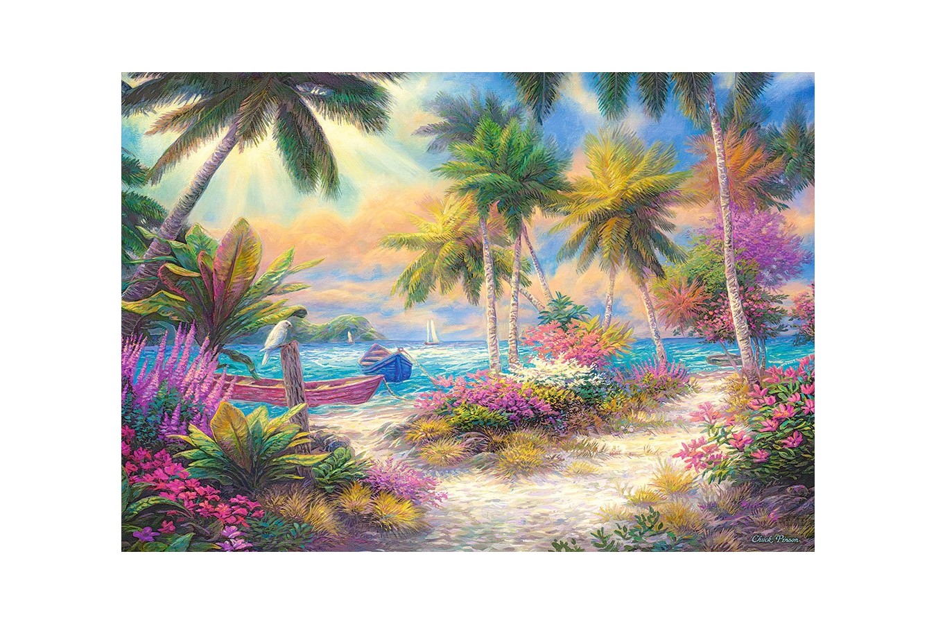 Puzzle Castorland - Isle of Palms, 1000 piese
