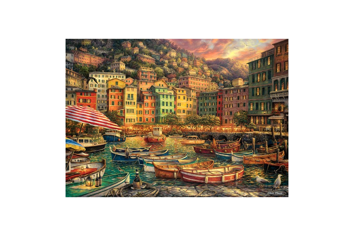 Puzzle Anatolian - Chuck Pinson: Vibrance Of Italy, 3000 piese (ANA.4914)