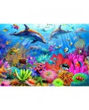 Puzzle Bluebird - Dolphin Coral Reef, 1000 piese (70169)