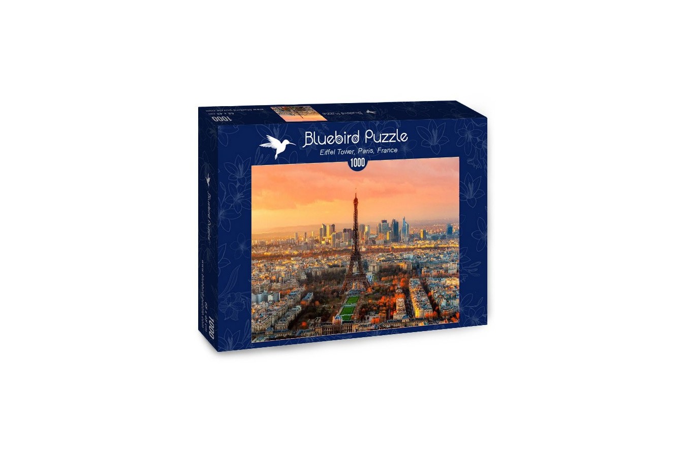 Puzzle Bluebird - Eiffel Tower, Paris, France, 1000 piese (70047)