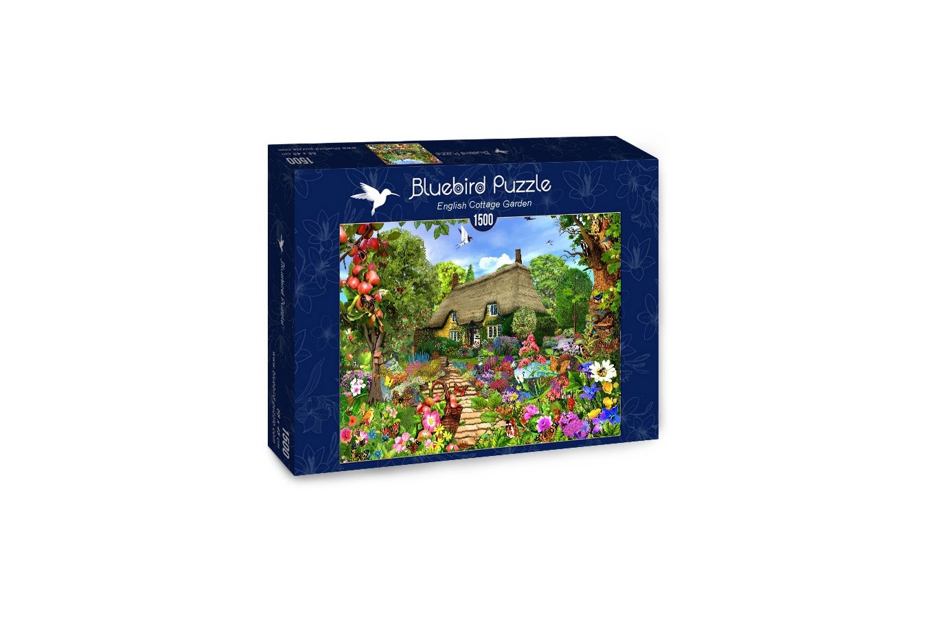Puzzle Bluebird - English Cottage Garden, 1500 piese (70141)