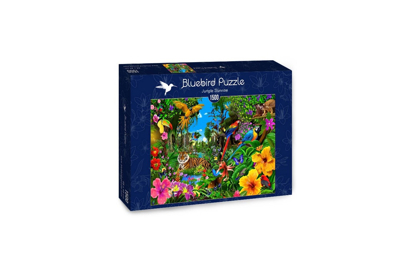 Puzzle Bluebird - Jungle Sunrise, 1500 piese (70150)