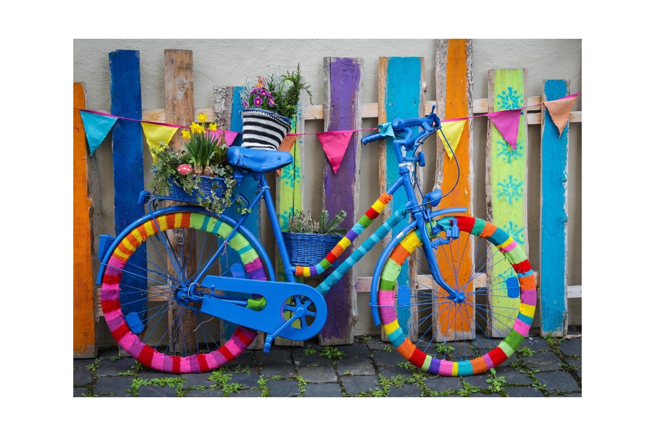 Puzzle Bluebird - My Beautiful Colorful Bike, 1000 piese (70010)