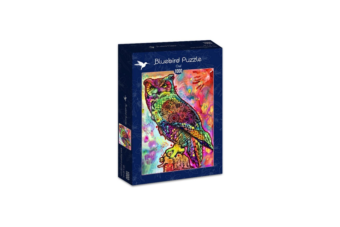 Puzzle Bluebird - Owl, 1000 piese (70093)