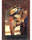 Puzzle Bluebird - Painted Lady With Frame, 2000 piese (70061)