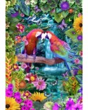 Puzzle Bluebird - Parrot Paradise, 1500 piese (70138)