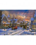 Puzzle Bluebird - Small Town Christmas, 1500 piese (70113)