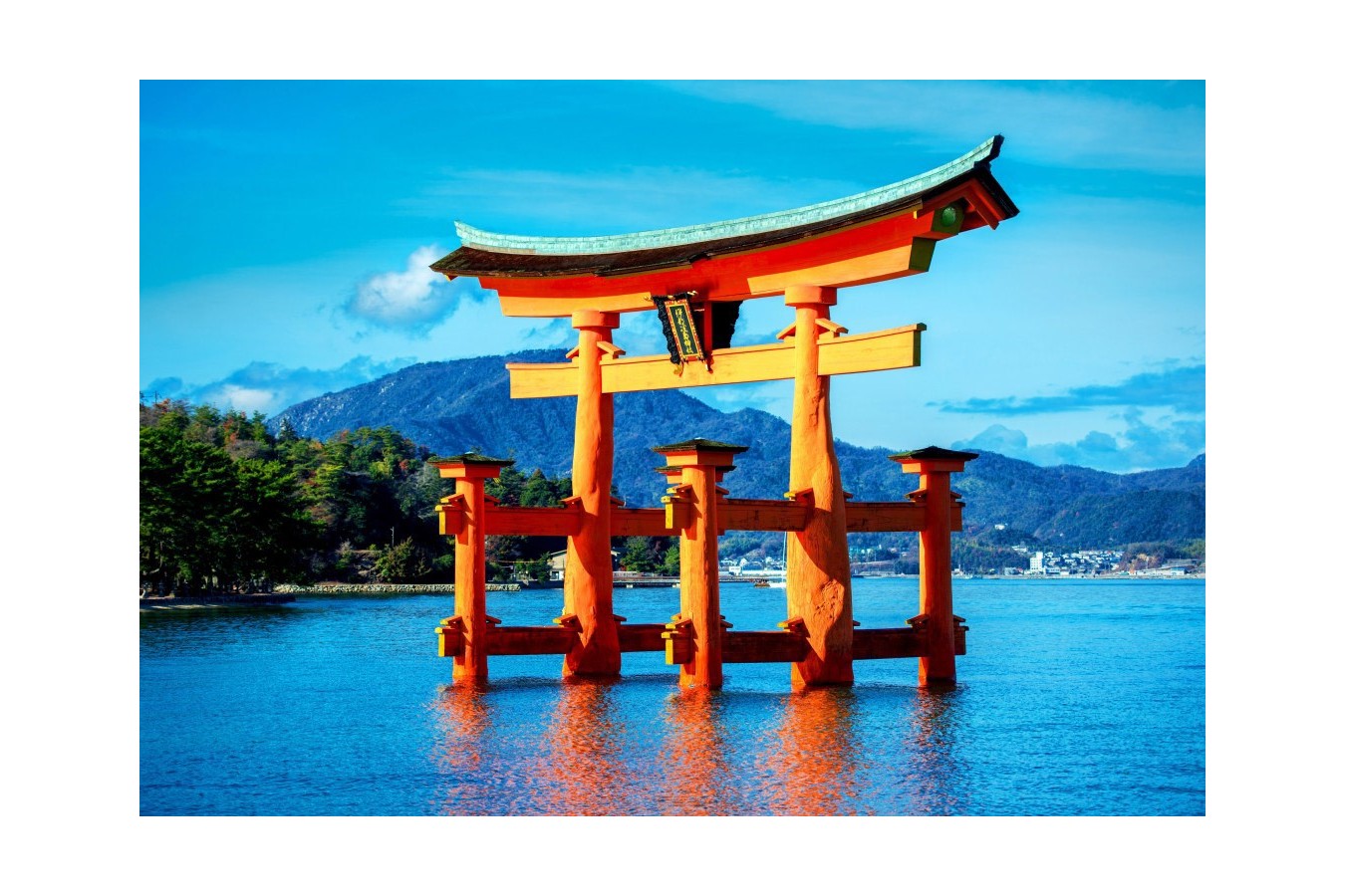 Puzzle Bluebird - The Torii Of Itsukushima Shrine, 1500 piese (70009)