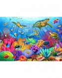 Puzzle Bluebird - Turtle Coral Reef, 1000 piese (70159)