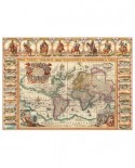 Puzzle Dino - Antique World Map, 2000 piese (62443)