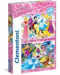 Puzzle Clementoni - Disney Princess, 2x20 piese (24751)