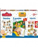 Puzzle Educa - Caillou, 2x25 piese (14094)