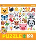 Puzzle Eurographics - Emoji, 100 piese (6100-5379)