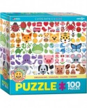 Puzzle Eurographics - Emoji, 100 piese (6100-5396)