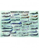 Puzzle Eurographics - Modern War Planes, 1000 piese (8000-0076)