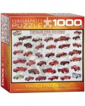Puzzle Eurographics - Vintage Fire Engines, 1000 piese (8000-0239)