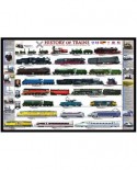 Puzzle Eurographics - History Of Trains, 1000 piese (8000-0251)