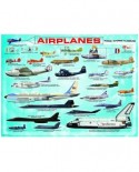 Puzzle Eurographics - Airplanes, 100 piese mini (8104-0086)