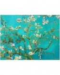 Puzzle Eurographics - Vincent Van Gogh: Almond Tree Branches In Bloom, 100 piese mini (8104-0153)