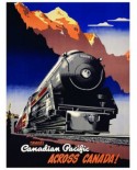 Puzzle Eurographics - Canadian Pacific Travel Across Canada, 100 piese mini (8104-0324)