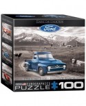 Puzzle Eurographics - 1954 Ford F-100, 100 piese mini (8104-0668)