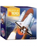 Puzzle Eurographics - Space Shuttle Atlantis, 100 piese mini (8104-0678)