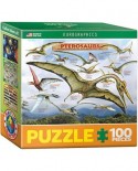 Puzzle Eurographics - Pterosaurs, 100 piese mini (8104-0680)