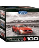 Puzzle Eurographics - Ford Mustang 1964 - 2015, 100 piese mini (8104-0702)