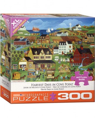 Puzzle Eurographics - Harvest Days, 300 piese XXL (8300-5389)