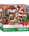 Puzzle Eurographics - Santa's Best Friend, 300 piese XXL (8300-5399)