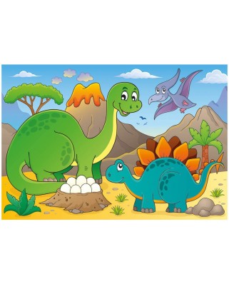 Puzzle Dino - Dinosaurs, 48 piese (62896)