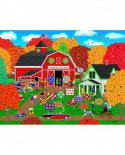 Puzzle Sunsout - Mark Frost: Annabelle's Quilt Barn, 1000 piese (22613)