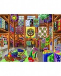 Puzzle Sunsout - Joseph Burgess: Quilted with Love, 1000 piese XXL (38811)