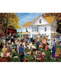 Puzzle Sunsout - Susan Brabeau: Farmhouse Auction, 1000 piese (44637)