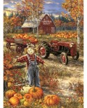 Puzzle Sunsout - Dona Gelsinger: The Pumpkin Patch Farm, 1000 piese (57144)