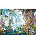 Puzzle Sunsout - Adrian Chesterman: Fairies at the Falls, 1000 piese (68020)