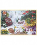 Puzzle Jumbo - Anne Searle: Winter Hedgerow, 500 piese (11094)
