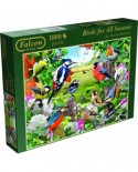 Puzzle Jumbo - Birds for all Seasons, 1000 piese (11025)