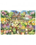 Puzzle Jumbo - Claire Comerford: Spring Garden, 1000 piese (11106)