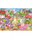 Puzzle Jumbo - Claire Comerford: Summer Garden, 1000 piese (11171)