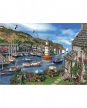 Puzzle Jumbo - Dominic Davison: Summertime Harbour, 1000 piese (11052)