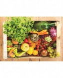 Puzzle Jumbo - Fruits and Vegetables, 500 piese (18531)