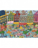 Puzzle Jumbo - Grand Place, Brussel, 1000 piese (18562)